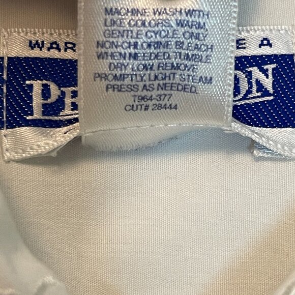 Pendleton Women Classic Clean Girl Eyelet Pretty Formal Button Collared Top 14 - Picture 11 of 11